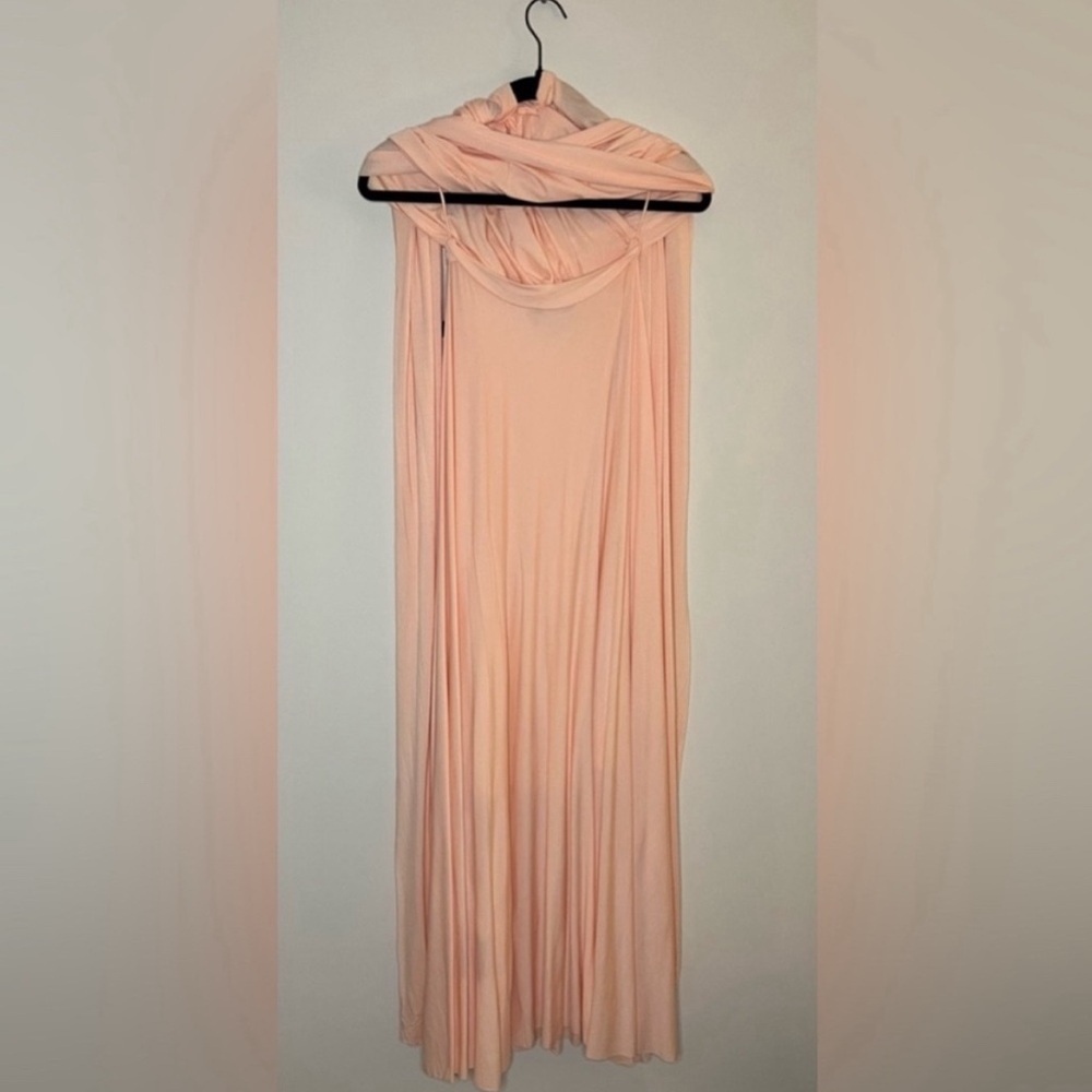 NWT Lulus - Tricks of the Trade Blush Pink Maxi Dress - Size Small - Picture 7 of 12